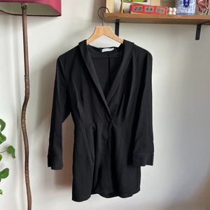 Stelen Black Shorts Jump Suit